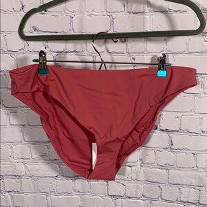 Andie Swim Womens The Symi Bikini Bottom Mulberry Beach Vacation Island XL NWT